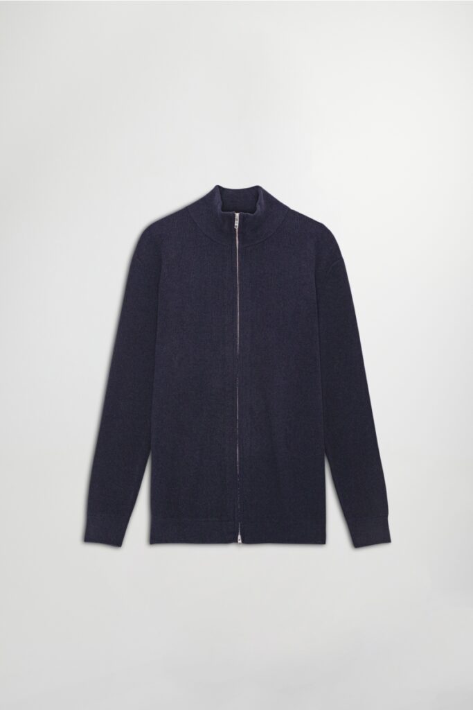 Danny Full Zip Navy Blue
